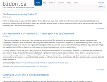 Tablet Screenshot of bidon.ca